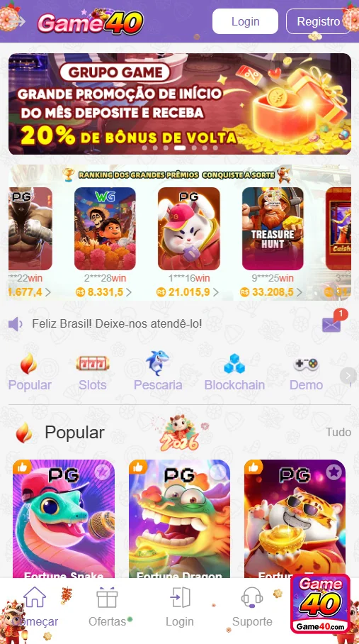 Experiência de jogo em slots do game40 com suporte VIP.