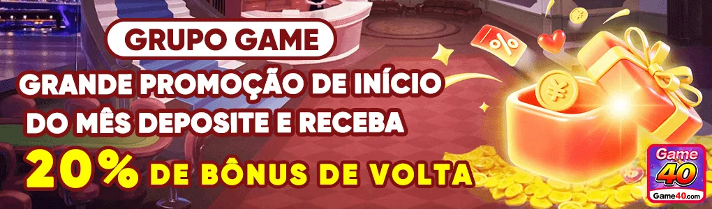 Usuário acessando game40 pelo aplicativo móvel